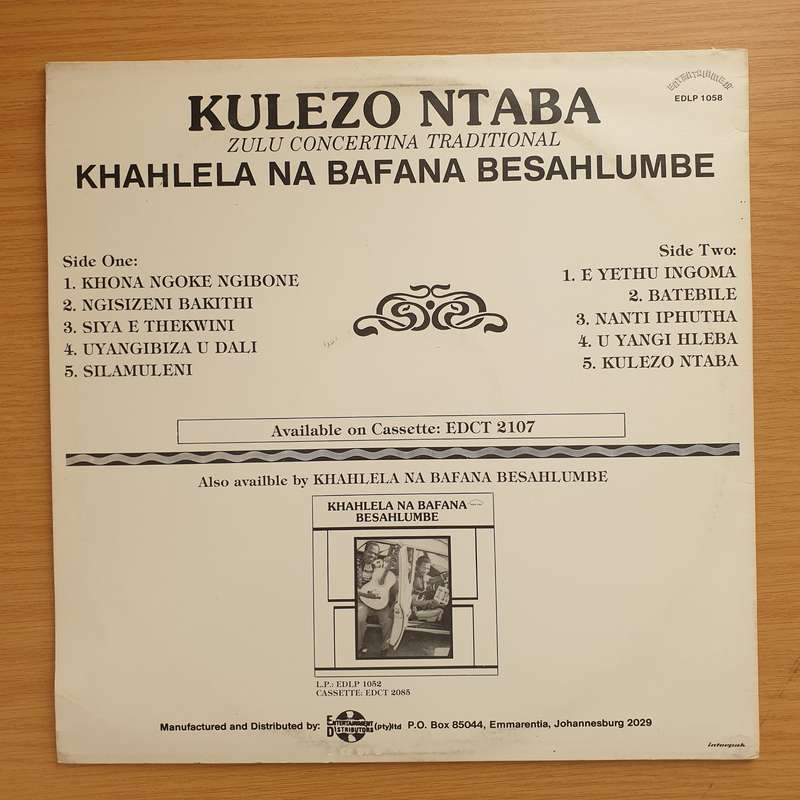 Khahlela Na Bafana Besahlumbe  Kulezo Ntaba -  Vinyl LP Record - Very-Good+ Quality (VG+) (ver...