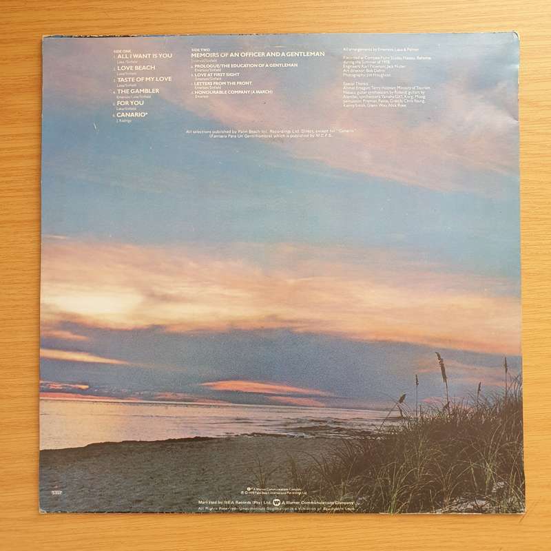 Products Emerson, Lake and Palmer - Love Beach -  Vinyl LP Record - Very-Good+ Quality (VG+) (ver...