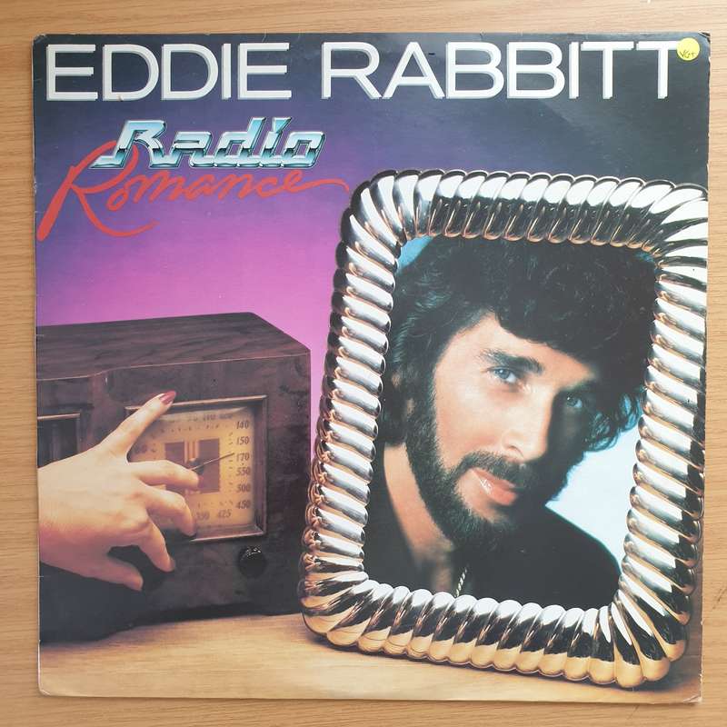 Eddie Rabbit - Radio Romance -  Vinyl LP Record - Very-Good+ Quality (VG+) (verygoodplus)