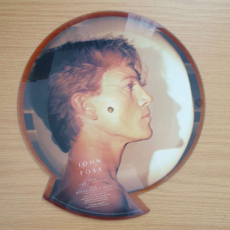 John Foxx  Like A Miracle -  Vinyl LP Record - Very-Good+ Quality (VG+) (verygoodplus)