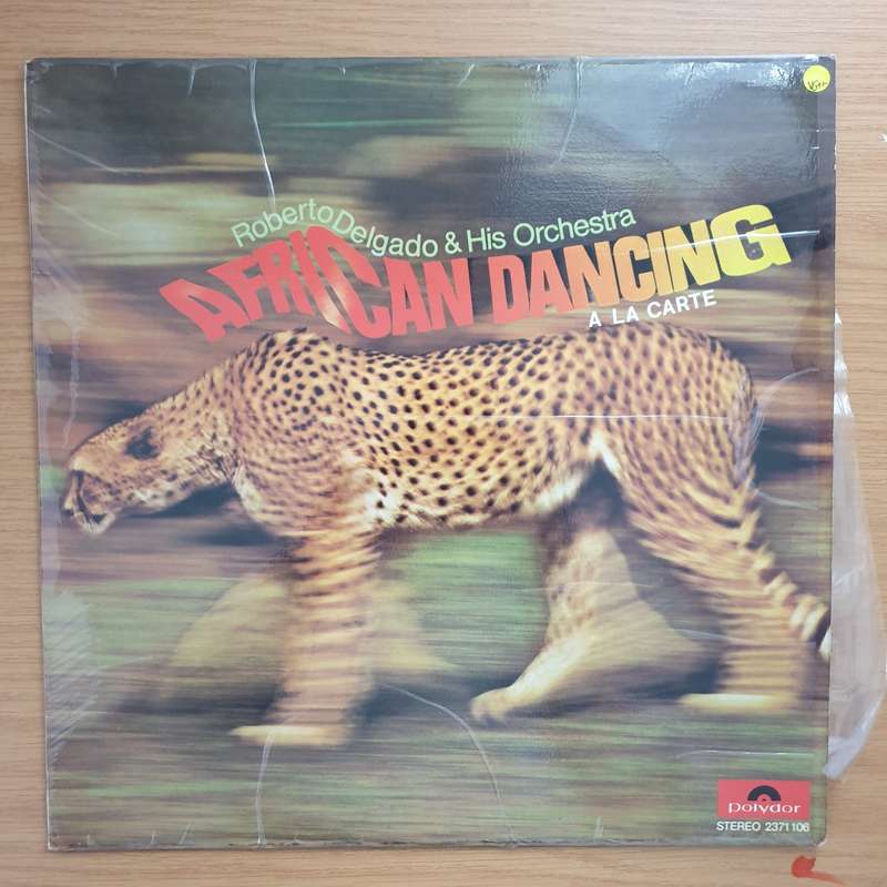 Roberto Delgado & His Orchestra  African Dancing  Vinyl LP Record - Very-Good+ Quality (VG+...