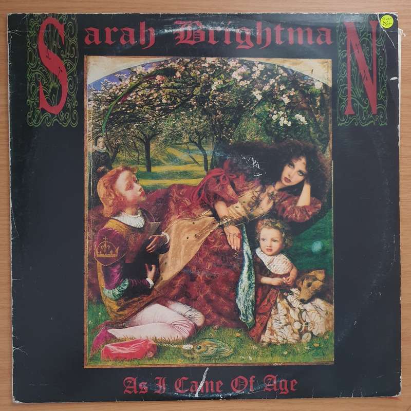 Sarah Brightman  As I Came Of Age  Vinyl LP Record - Very-Good+ Quality (VG+) (verygoodplus)