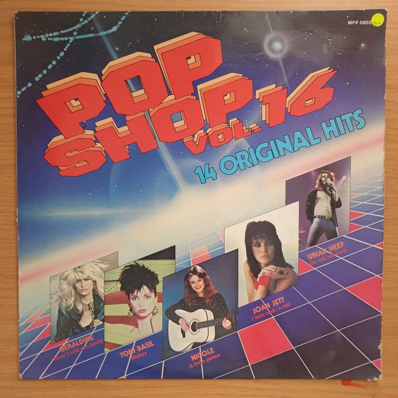 Pop Shop Vol 16  Vinyl LP Record - Very-Good+ Quality (VG+) (verygoodplus)