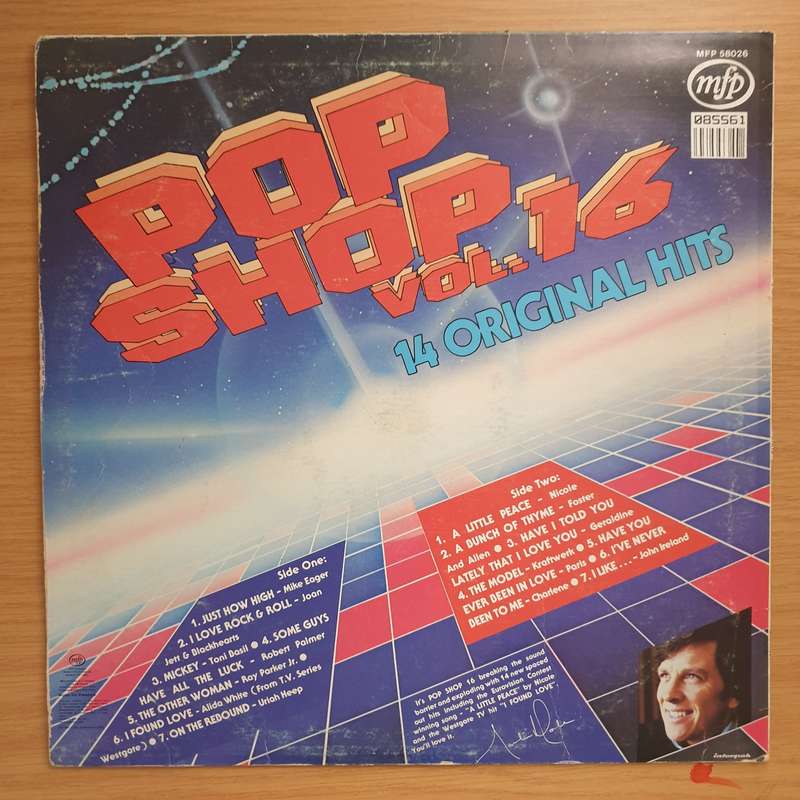 Pop Shop Vol 16  Vinyl LP Record - Very-Good+ Quality (VG+) (verygoodplus)