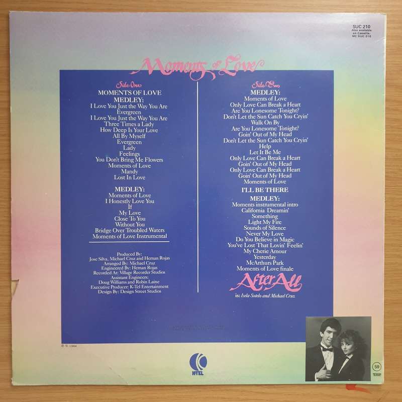 Moments of Love - KTel  Vinyl LP Record - Very-Good+ Quality (VG+) (verygoodplus)