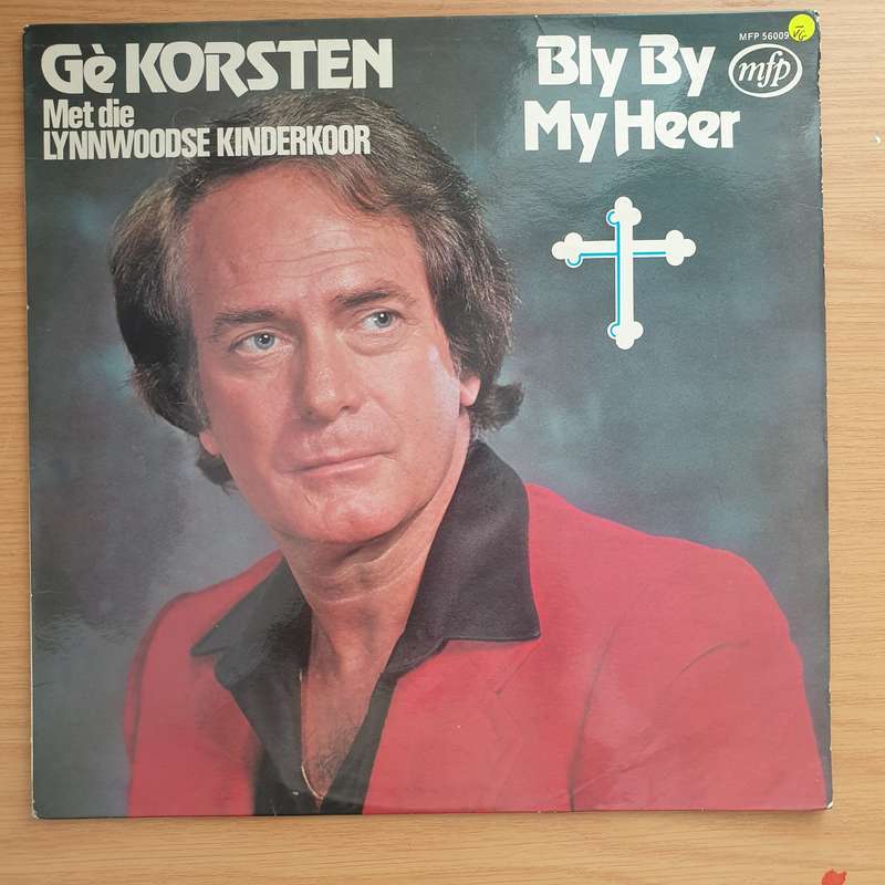 Gé Korsten  Bly By My Heer -  Vinyl LP Record - Very-Good+ Quality (VG+)