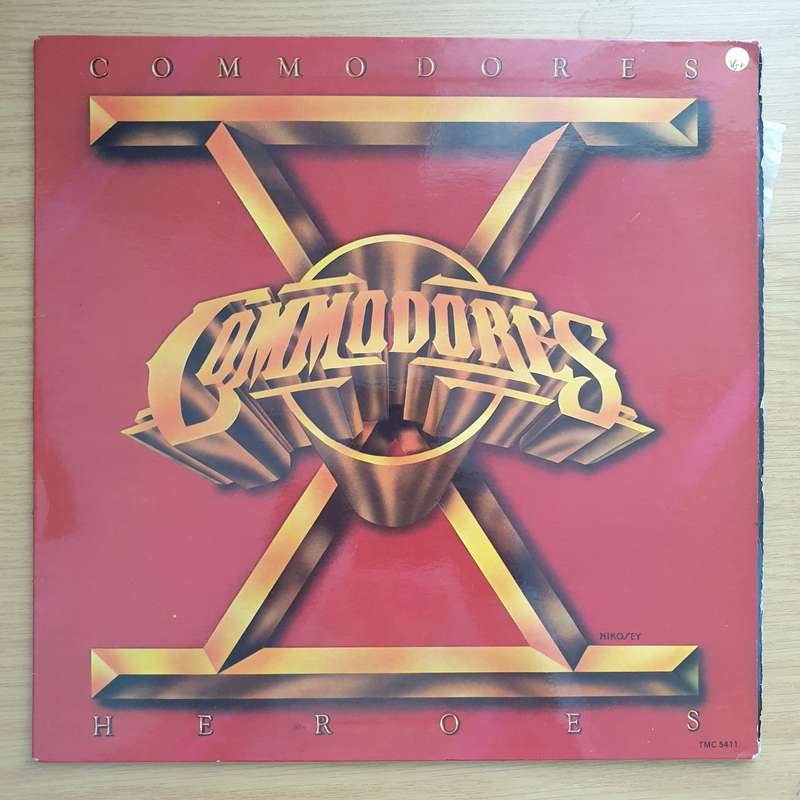 Commodores  Heroes - Vinyl LP Record - Very-Good+ Quality (VG+)