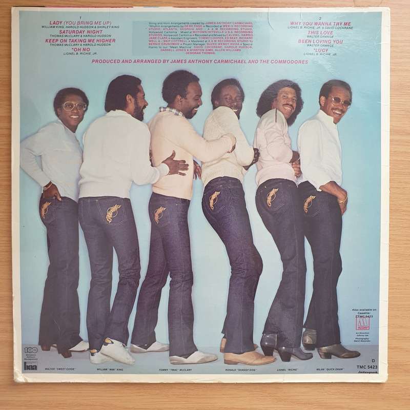 Commodores  In The Pocket - Vinyl LP Record - Very-Good+ Quality (VG+)