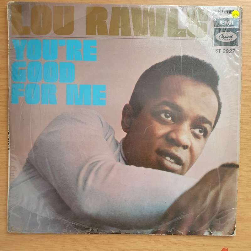 Lou Rawls  You're Good For Me - Vinyl LP Record - Very-Good+ Quality (VG+)