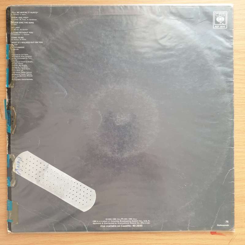 Walter Jackson  Tell Me Where It Hurts - Vinyl LP Record - Very-Good+ Quality (VG+)