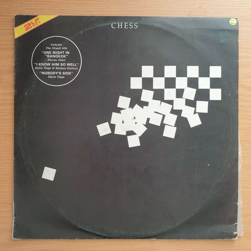 Chess - Benny Andersson, Tim Rice, Björn Ulvaeus  (Rhodesia) - Double Vinyl LP Record - Very-...