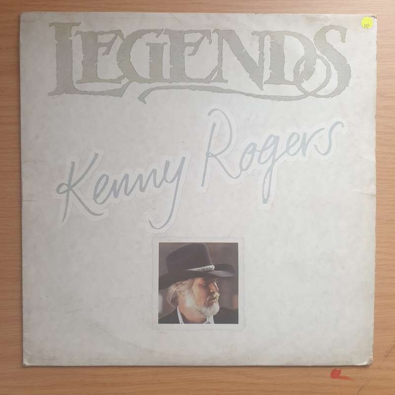Kenny Rogers - Legends Series - Vinyl LP Record - Very-Good+ Quality (VG+)