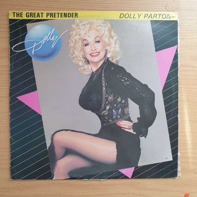 Dolly Parton  The Great Pretender  Vinyl LP Record - Very-Good+ Quality (VG+) (verygoodplus)