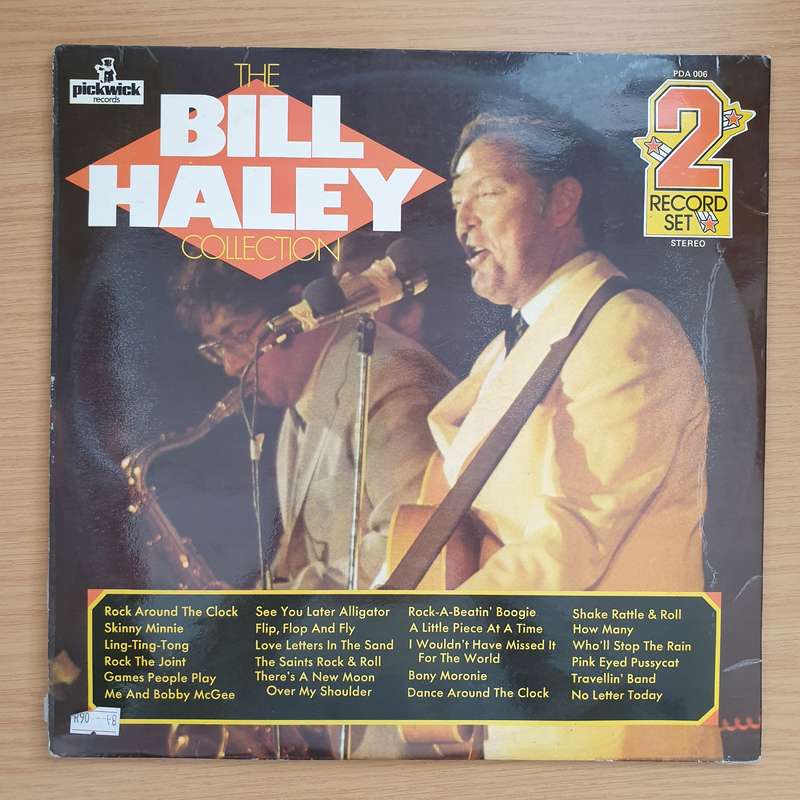 Bill Haley  The Bill Haley Collection - Double Vinyl LP Record - Very-Good+ Quality (VG+) (ver...