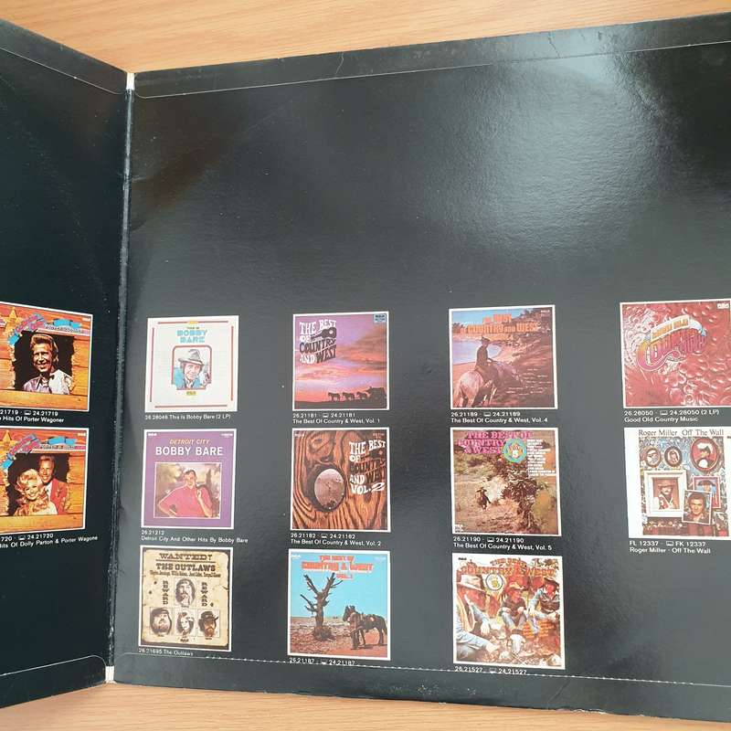 24 Original Number One Country Hits - Double Vinyl LP Record - Very-Good+ Quality (VG+) (verygood...