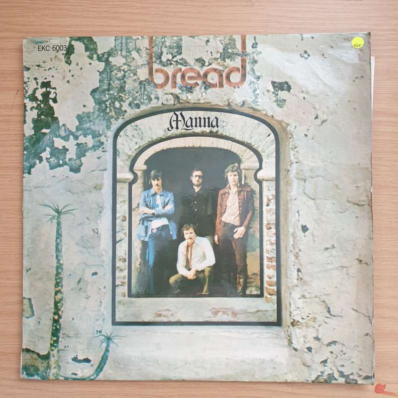 Bread  Manna - Vinyl LP Record - Very-Good+ Quality (VG+) (verygoodplus)