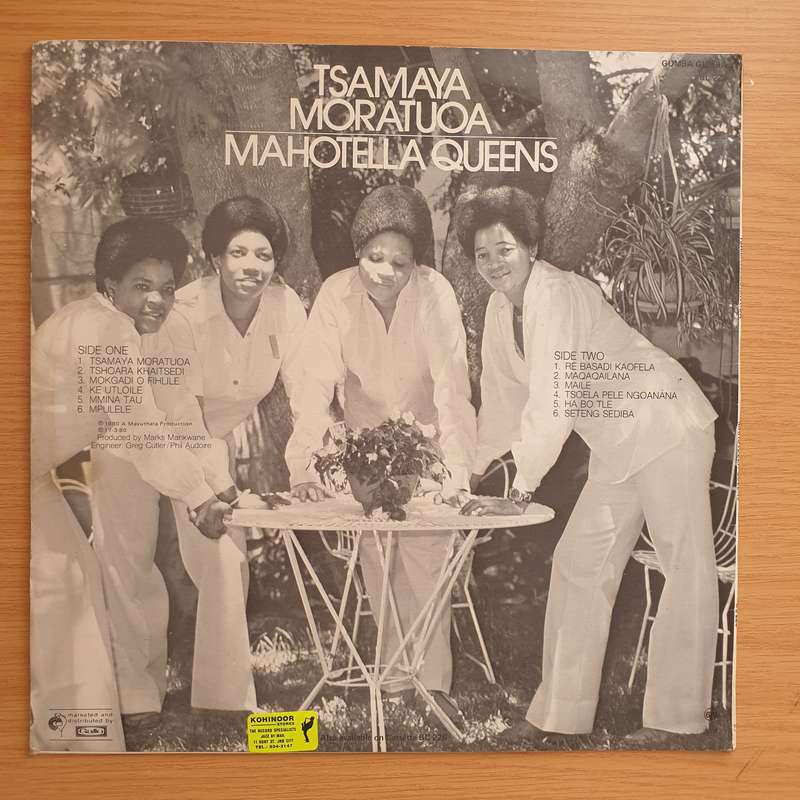 Mahotella Queens  Tsamaya Moratuoa  Vinyl LP Record - Very-Good+ Quality (VG+) (verygoodplus)