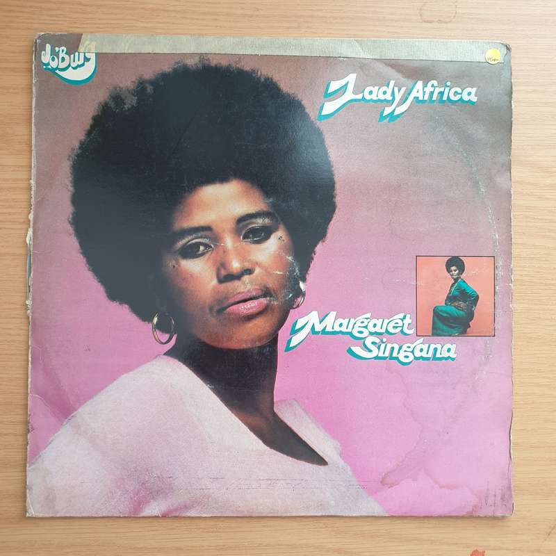 Margaret Singana  Lady Africa - Vinyl LP Record - Very-Good+ Quality (VG+) (verygoodplus)