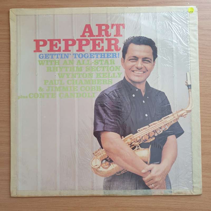 Art Pepper  Gettin' Together! - Vinyl LP Record - Very-Good+ Quality (VG+)