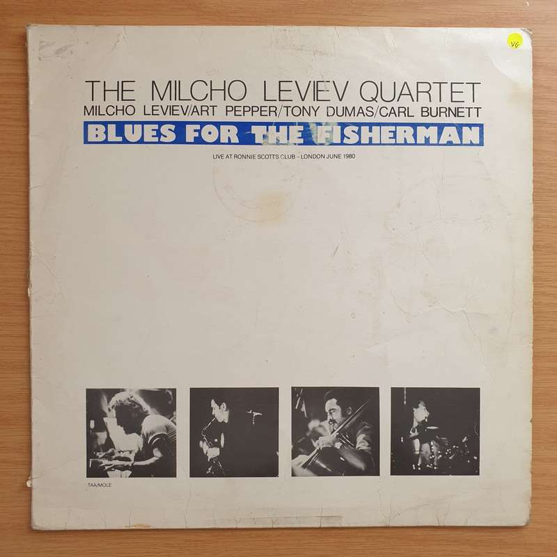The Milcho Leviev Quartet  Blues For The Fisherman  - Vinyl LP Record - Very-Good Quality (VG)...