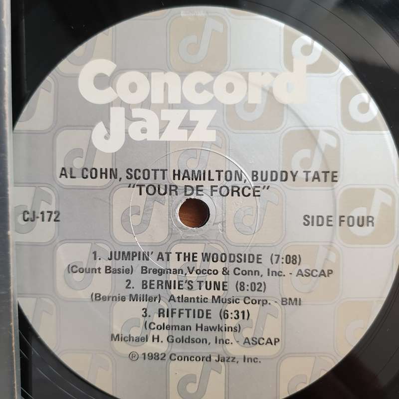 Al Cohn, Scott Hamilton, Buddy Tate, Cal Collins, Jake Hanna, Bob Maize, Dave McKenna  Tour De...