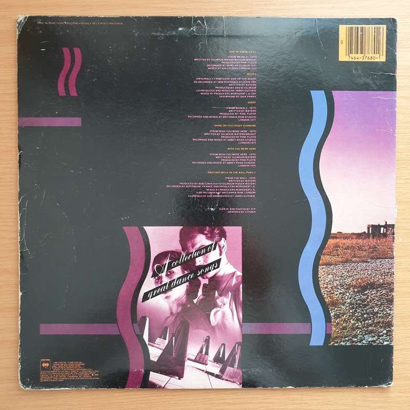 Pink Floyd  A Collection Of Great Dance Songs (USA) - Vinyl LP Record - Very-Good+ Quality (VG...