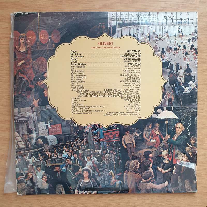 Oliver - Original Soundtrack Recording - Vinyl LP Record - Opened  - Very-Good+ Quality (VG+)