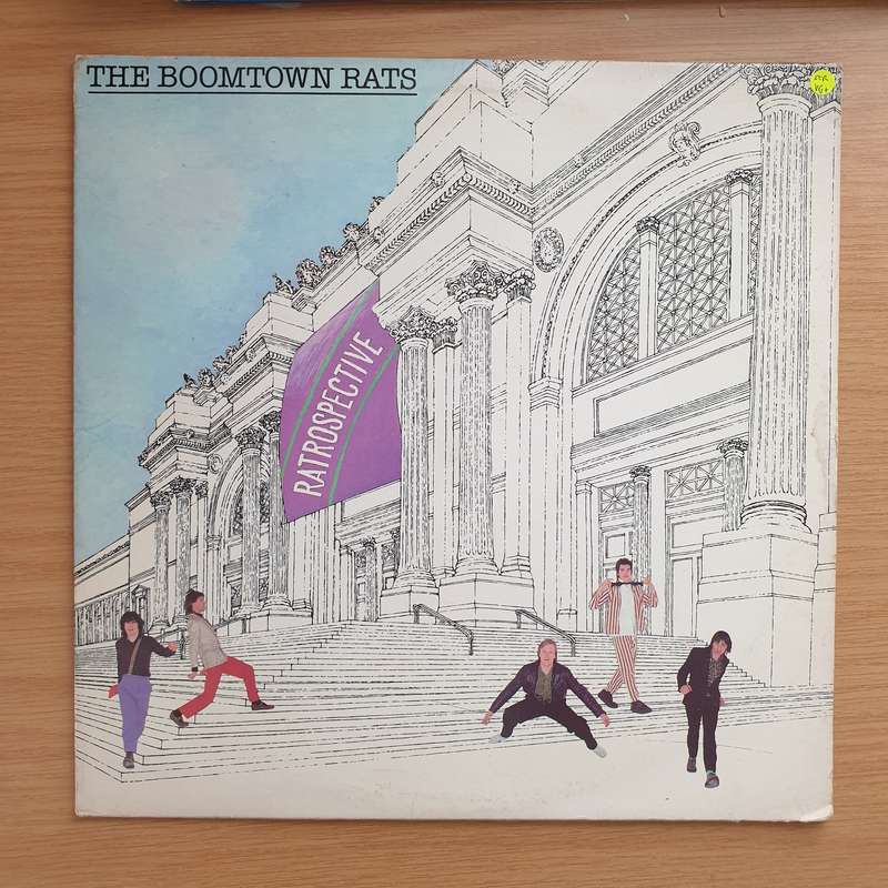 The Boomtown Rats  Ratrospective - Vinyl LP Record - Very-Good+ Quality (VG+) (verygoodplus)