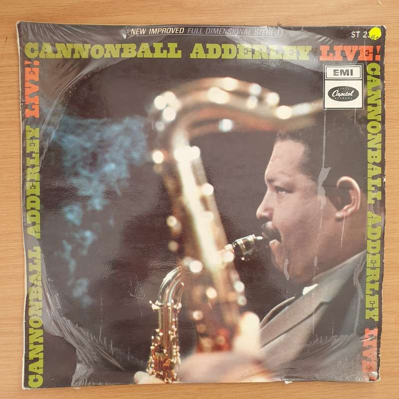 Cannonball Adderley  Cannonball Adderley-Live! - Vinyl LP Record - Very-Good+ Quality (VG+) (v...