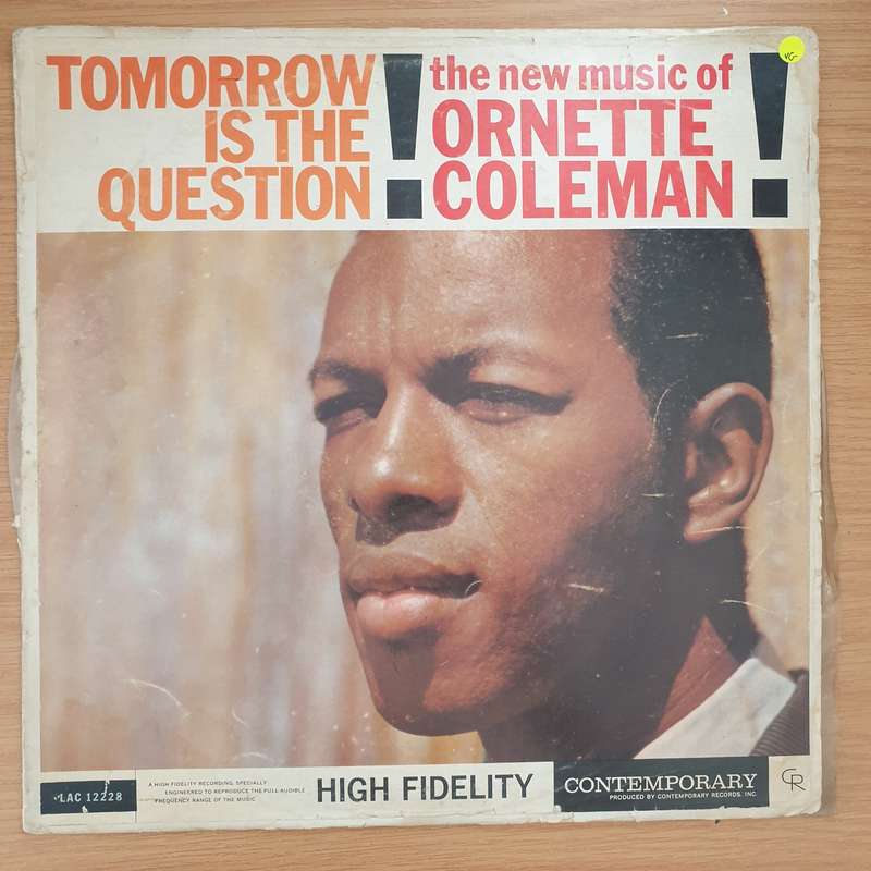 Ornette Coleman  Tomorrow Is The Question! -  Vinyl LP Record - Very-Good Quality (VG) (verry)