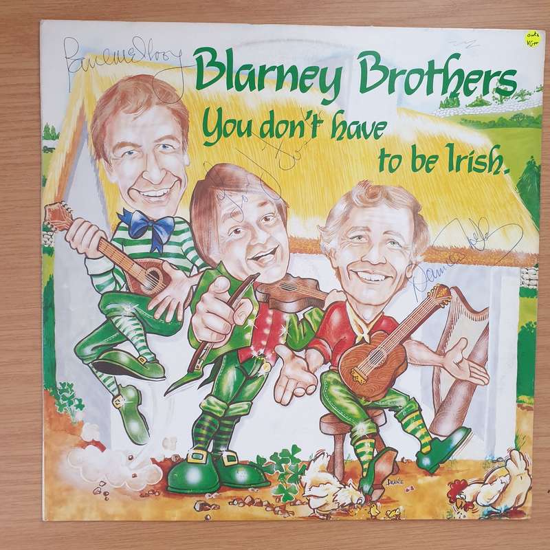 Blarney Brothers - You Don't Have to be Irish - Autographed  - Vinyl LP Record - Very-Good+ Quali...