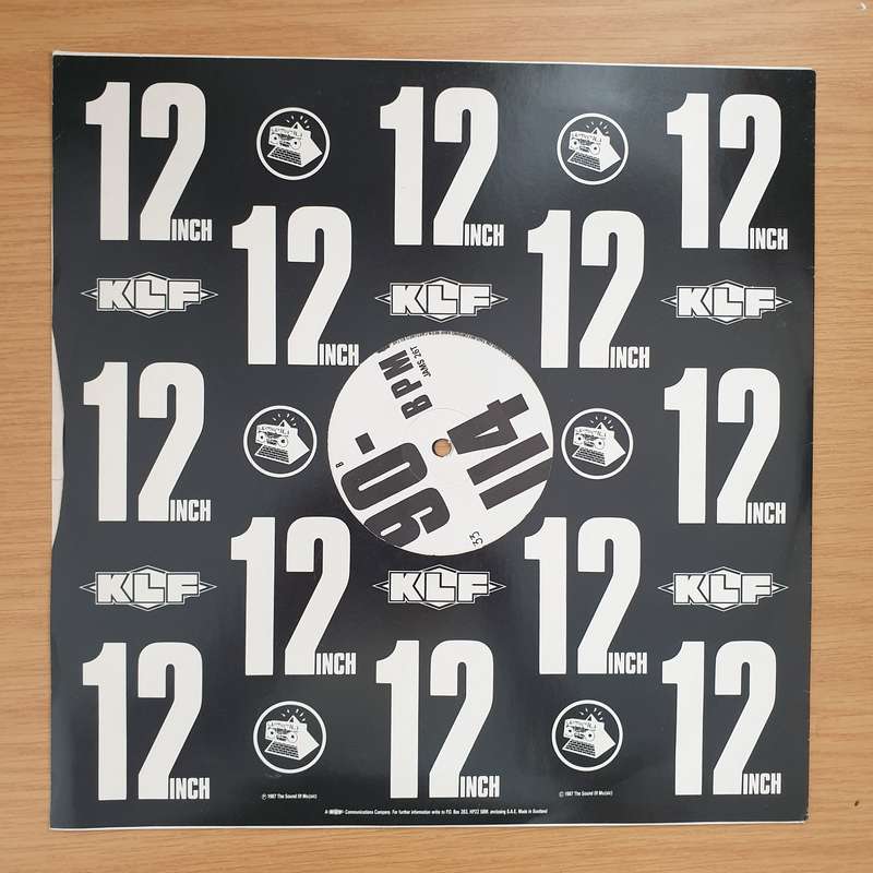 The KLF  Burn The Beat  - Vinyl LP Record - Very-Good+ Quality (VG+) (verygoodplus)