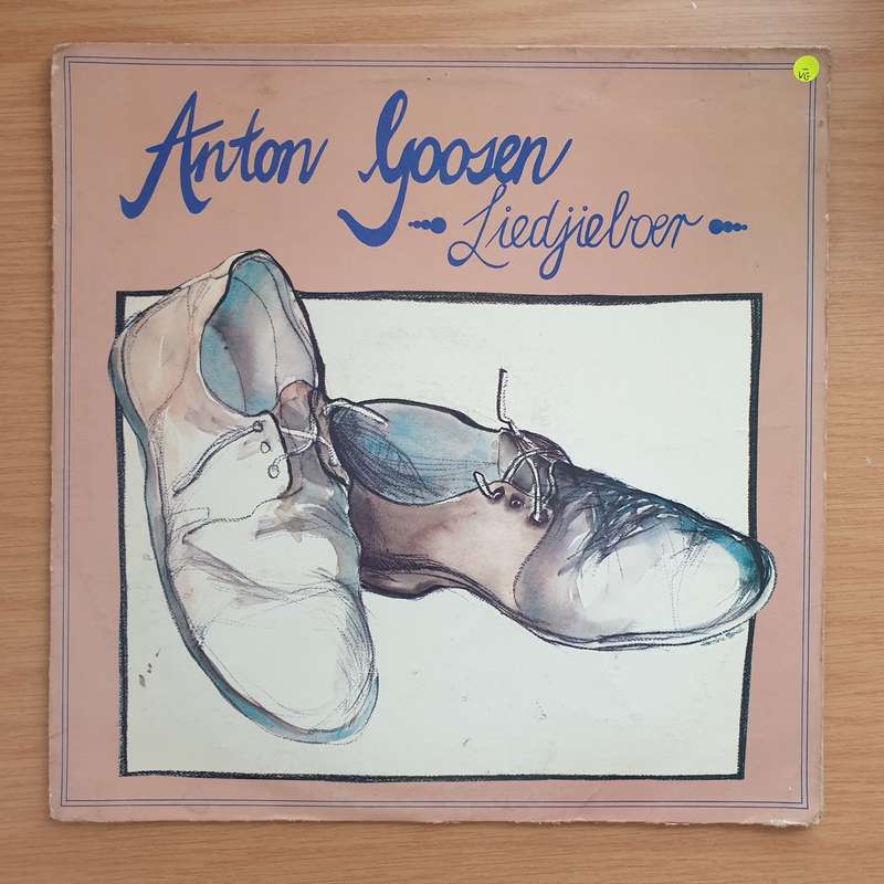 Anton Goosen - Liedtjieboer - Vinyl LP Record - Very-Good- Quality (VG-) (verygoodminus)