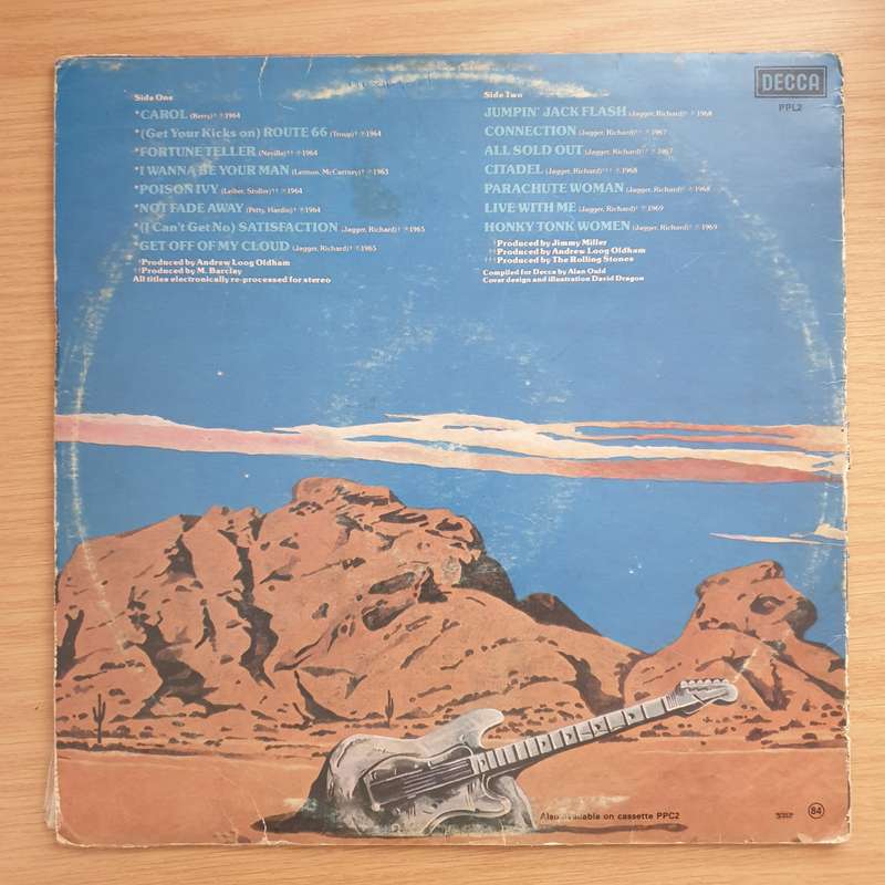 Rolling Stones - Solid Rock  Vinyl LP Record - Very-Good+ Quality (VG+) (verygoodplus)