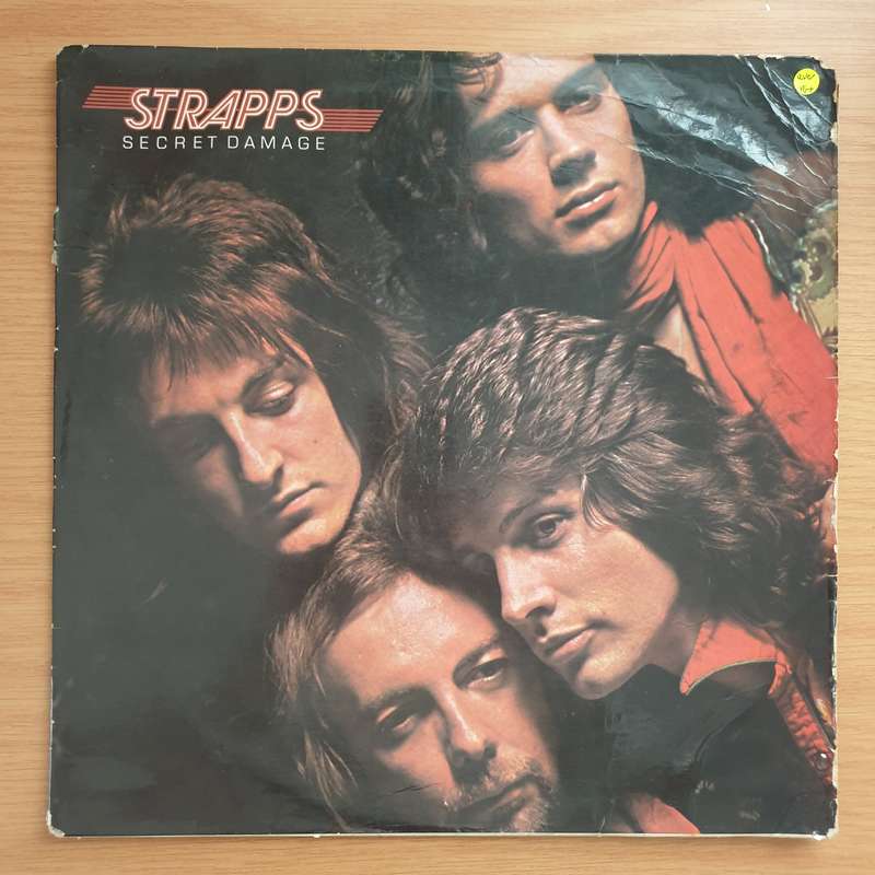 Strapps  Secret Damage  Vinyl LP Record - Very-Good+ Quality (VG+) (verygoodplus)