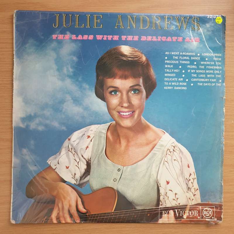 Julie Andrews  The Lass With The Delicate Air -  Vinyl LP Record - Very-Good Quality (VG) (verry)