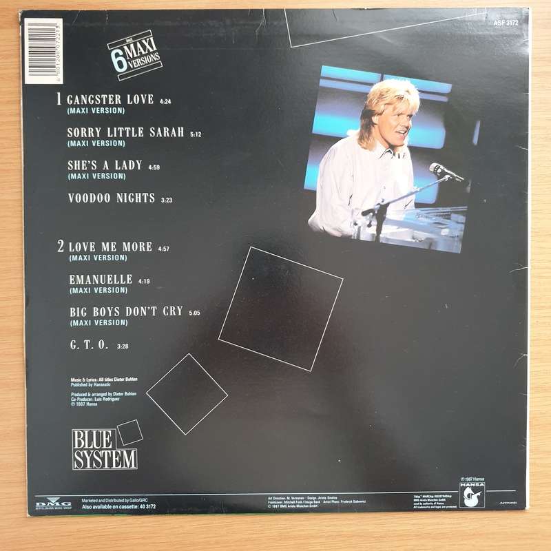 Blue System  Walking On A Rainbow  Vinyl LP Record - Very-Good+ Quality (VG+) (verygoodplus)