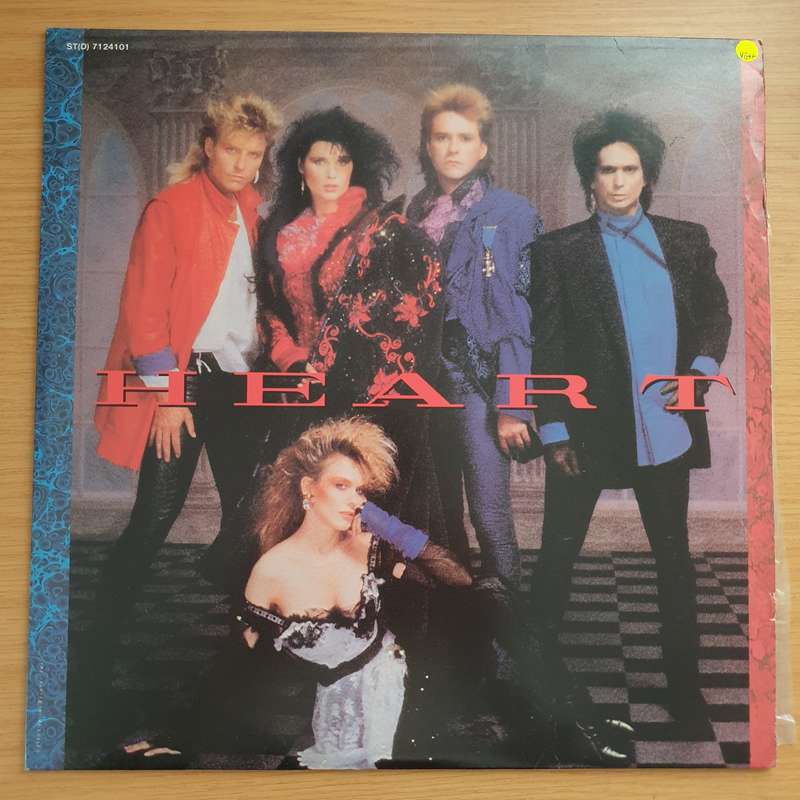 Heart  Heart  Vinyl LP Record - Very-Good+ Quality (VG+) (verygoodplus)