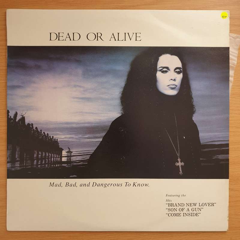 Dead Or Alive  Mad, Bad And Dangerous To Know  Vinyl LP Record - Very-Good+ Quality (VG+) (...