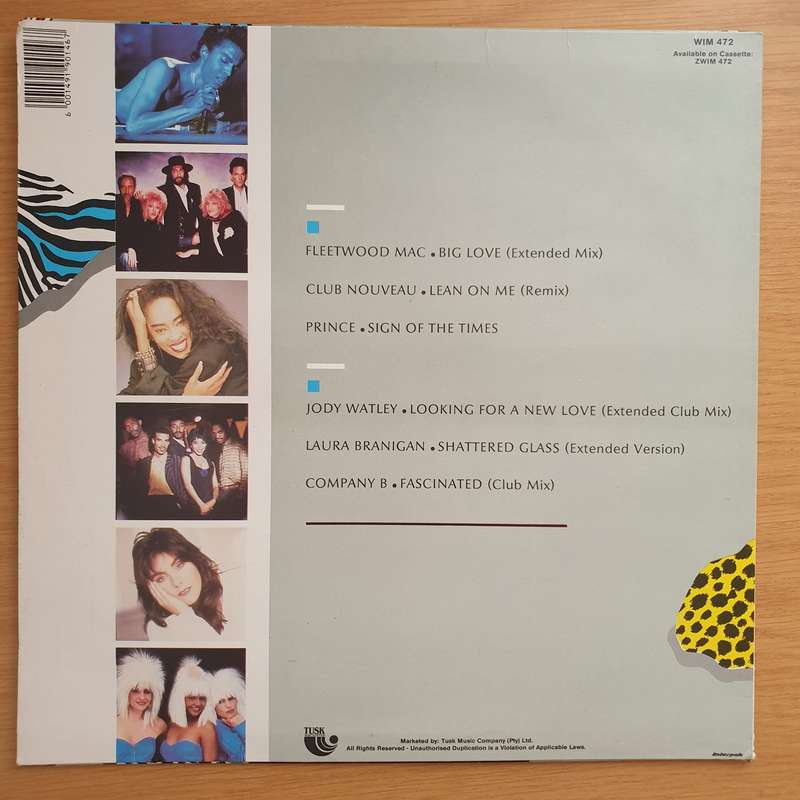 The Dance Album - Six Of The Best - Vinyl LP Record  (VG+)