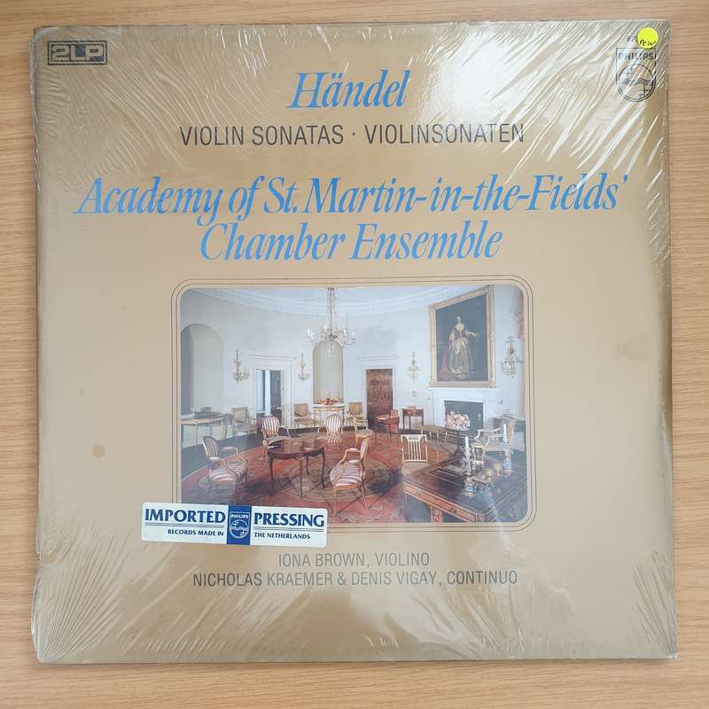 Handel - Academy Of St. Martin-in-the-Fields  Violin Sonatas - Violinsonaten - Double Vinyl LP...
