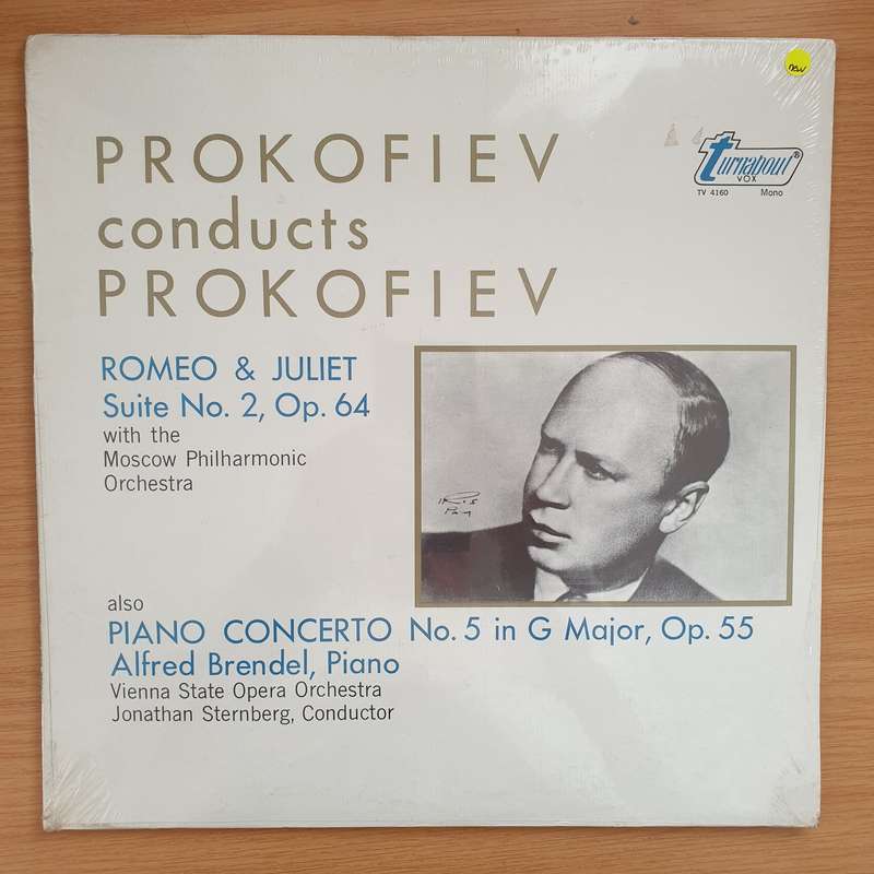 Prokofiev  Prokofiev Conducts Prokofiev; Romeo & Juliet / Piano Concerto No. 5   Vinyl LP R...