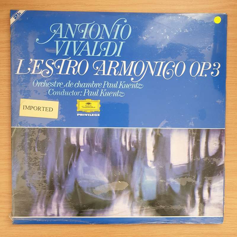 Vivaldi - Orchestre De Chambre Paul Kuentz  L'Estro Armonico OP. 3  Double Vinyl LP Record ...