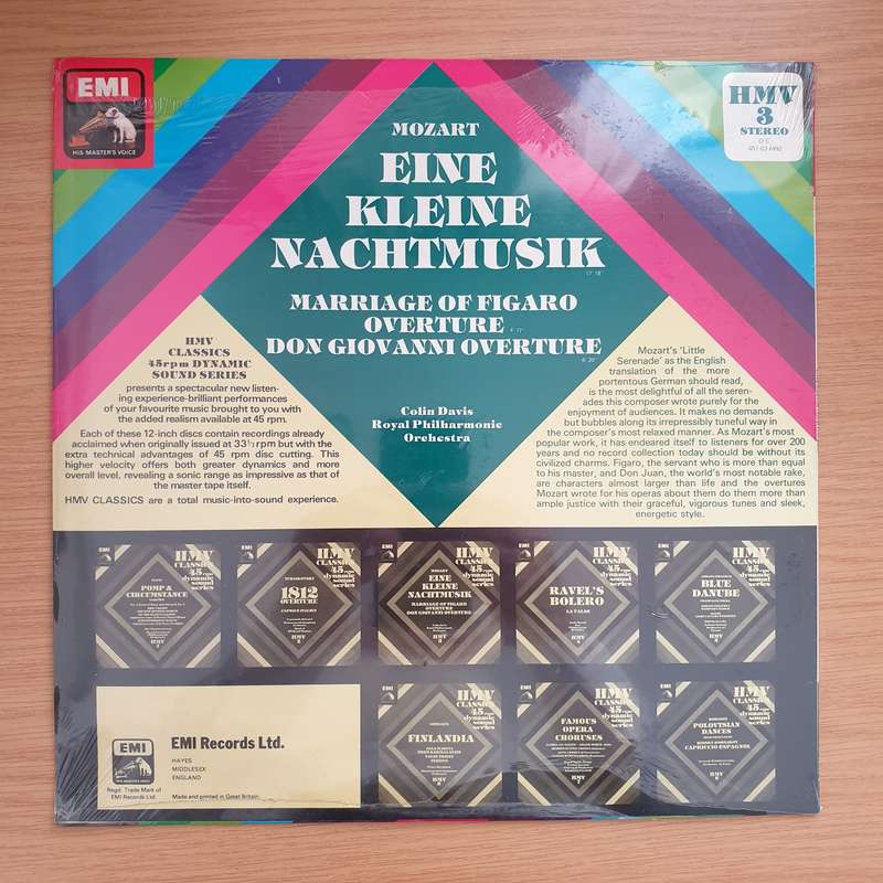 Mozart - Colin Davis, Royal Philharmonic Orchestra  Eine Kleine Nachtmusik - Marriage Of Figar...