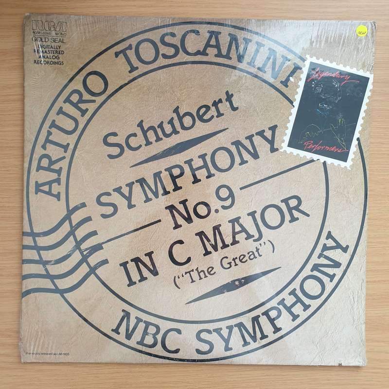 Schubert - Symphony No 9 in C Major - Arturo Toscanini/ NBC Symphony  Vinyl LP Record Sealed