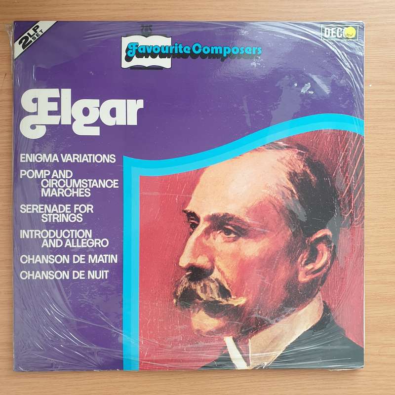 Elgar - Favourite Composers  Double Vinyl LP Record Sealed