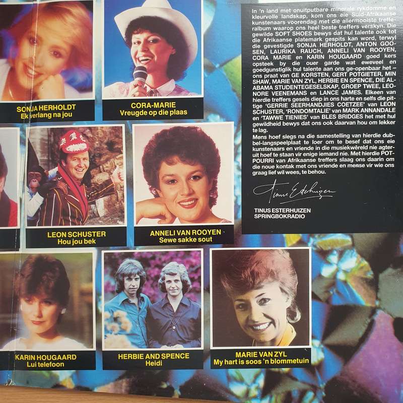 Potpourri Van Afrikaanse Treffers  Double Vinyl LP Record - Very-Good+ Quality (VG+) (verygood...