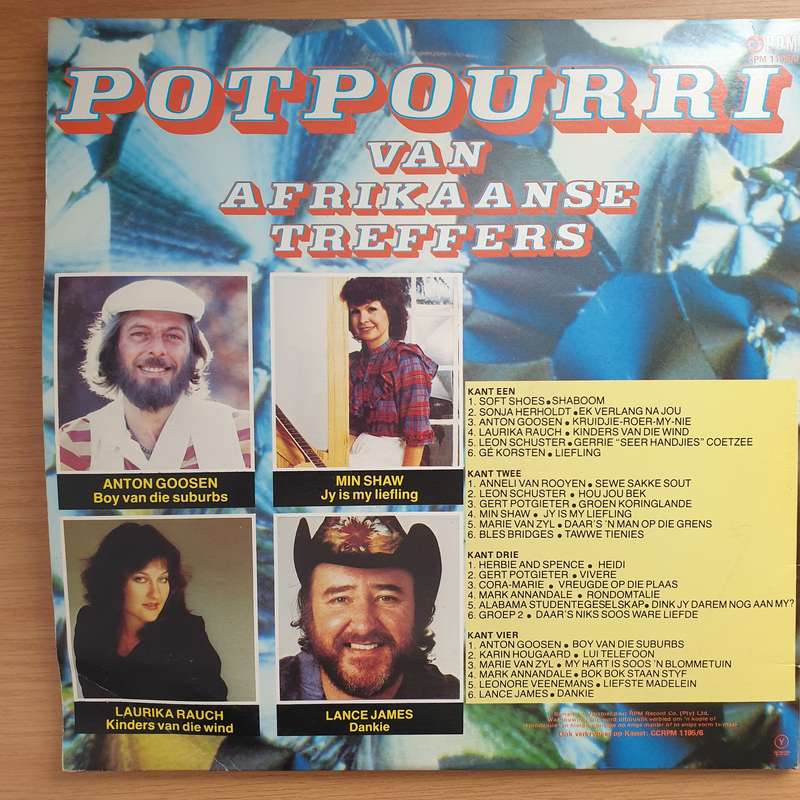 Potpourri Van Afrikaanse Treffers  Double Vinyl LP Record - Very-Good+ Quality (VG+) (verygood...