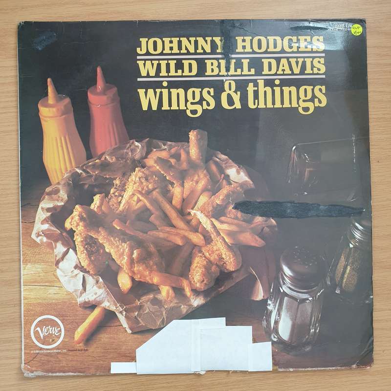 Johnny Hodges / Wild Bill Davis  Wings & Things - Vinyl LP Record - Very-Good+ Quality (VG+)