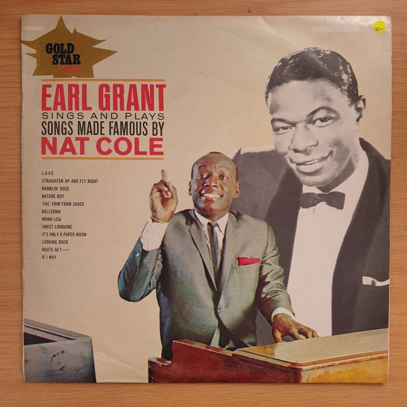 Earl Grant  Sings And Plays Songs Made Famous By Nat Cole - Vinyl LP Record - Very-Good+ Quali...